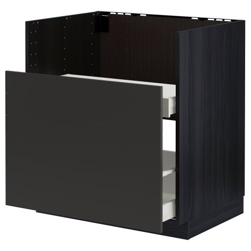 METOD/MAXIMERA, долен шкаф за мивка BREDSJON с 2 чела/2 чекм., 294.988.34