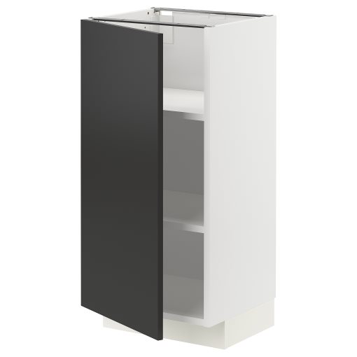 METOD, долен шкаф с рафтове, 294.990.27