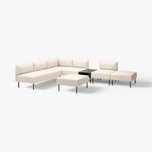 LILLEHEM, 6-местен мод диван с помощна маса, 295.534.82