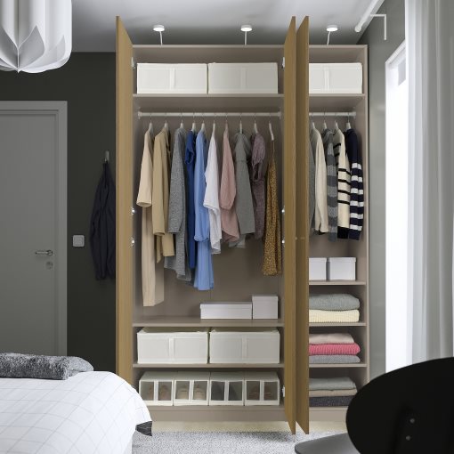 PAX/STORKLINTA, гардероб - комбинация, 295.626.41