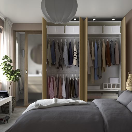 PAX/STORKLINTA, гардероб - комбинация, 295.627.16