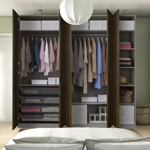PAX/STORKLINTA, гардероб - комбинация, 295.628.39
