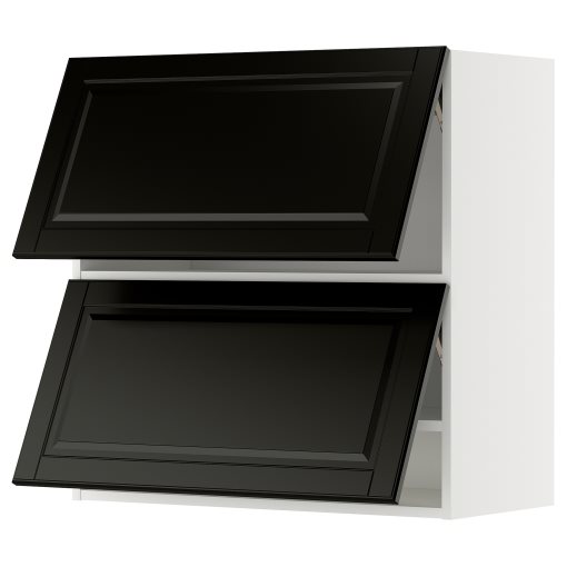METOD, стенен хоризонтален шкаф с 2 врати, 295.786.61