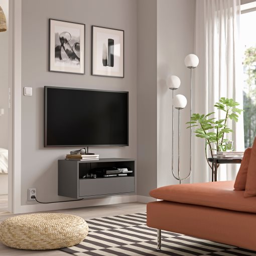 EKET, Стенен аудио/видео рафт с релса, 295.809.75