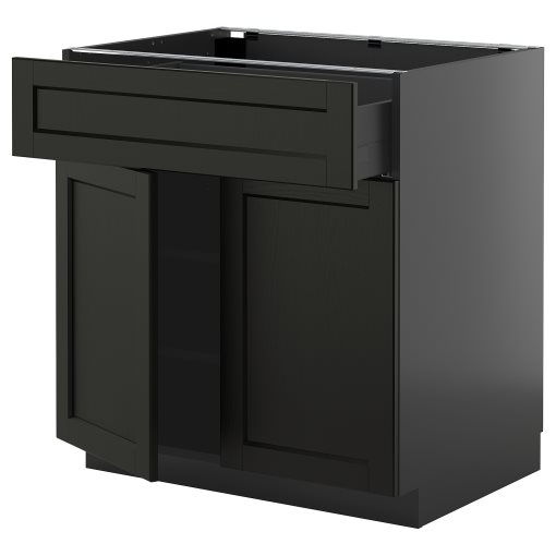 METOD/KNIVSHULT, долен шкаф с чекмедже/2 врати, 295.887.97