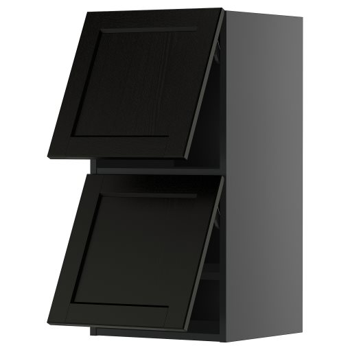 METOD, стенен хоризонтален шкаф с 2 врати, 295.894.19