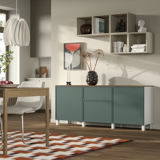 BESTÅ, комб. артикул за съхр. с чекмеджета, 296.028.21