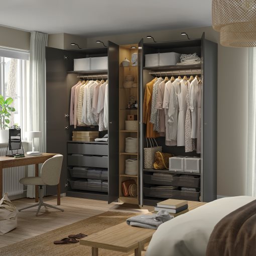 PAX/FORSAND, гардероб - комбинация, 296.073.57