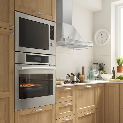 STENABY, фурна с вентилатор, ф-я за готвене с горещ въздух, пиролит., IKEA 700, 306.002.46