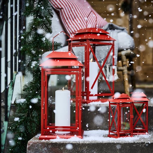 VINTERFINT, фенер за свещ пилон, употреба на откр./закр., 306.048.19