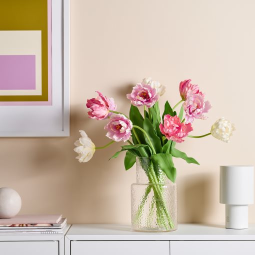 SMYCKA, изкуствено цвете, лале, 50 см, 306.133.57