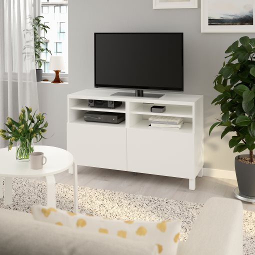 BESTÅ, TV шкаф с вратички, 390.683.34