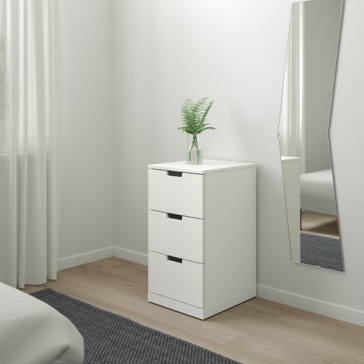 NORDLI, скрин с 3 чекмеджета, 392.398.35
