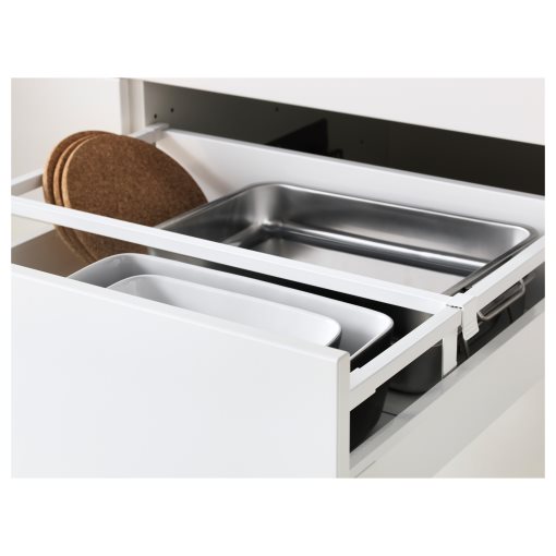 METOD/MAXIMERA, висок шкаф за фурна+вр/2 чела/1 ср/1 вис чкм, 394.599.93