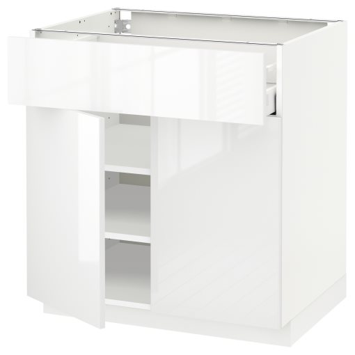 METOD/MAXIMERA, долен шкаф с чекмедже/2 врати, 394.621.13
