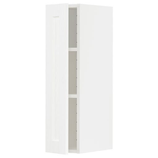 METOD, Стенен шкаф с рафтове, 394.734.99