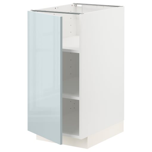 METOD, Долен шкаф с рафтове, 394.795.85
