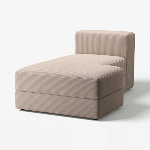 JÄTTEBO, модул с лежанка, десен, 394.852.99