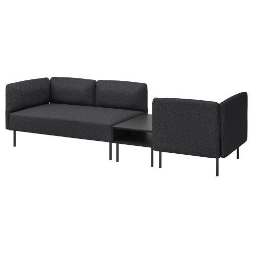 LILLEHEM, 3-местен модулен диван с маса, 395.362.65