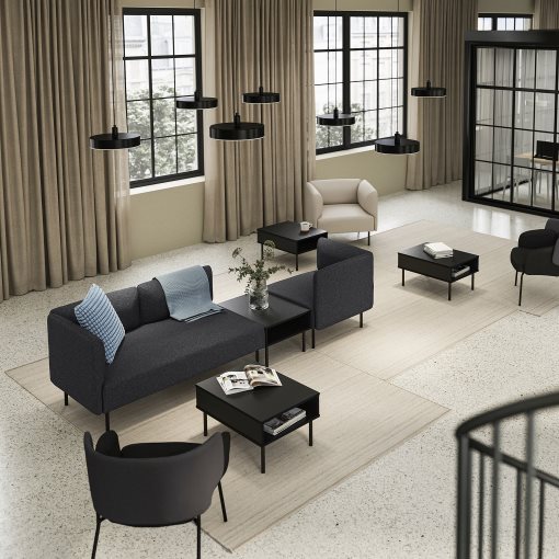 LILLEHEM, 3-местен модулен диван с маса, 395.362.65