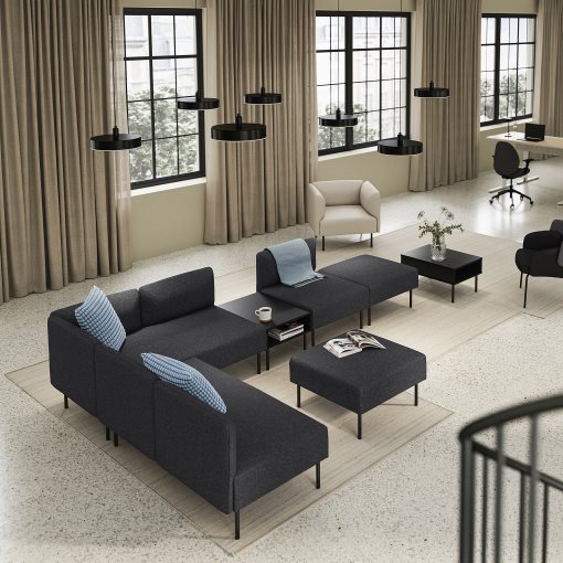 LILLEHEM, 6-местен мод диван с помощна маса, 395.747.52