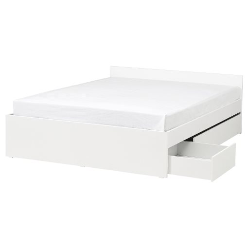 VIHALS, рамка за легло с 2 кутии за съхранение, 395.819.79