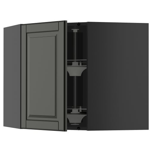 METOD, ъглов стенен шкаф с върт. механизъм, 395.869.34