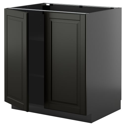 METOD, долен шкаф с рафтове/2 вратички, 395.897.20