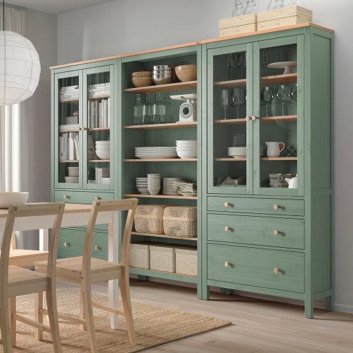 HEMNES, комбиниран артикул за съхр. с врати/чекм., 395.910.68