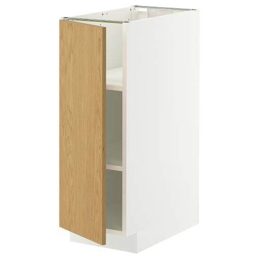 METOD, долен шкаф с рафтове, 396.012.46