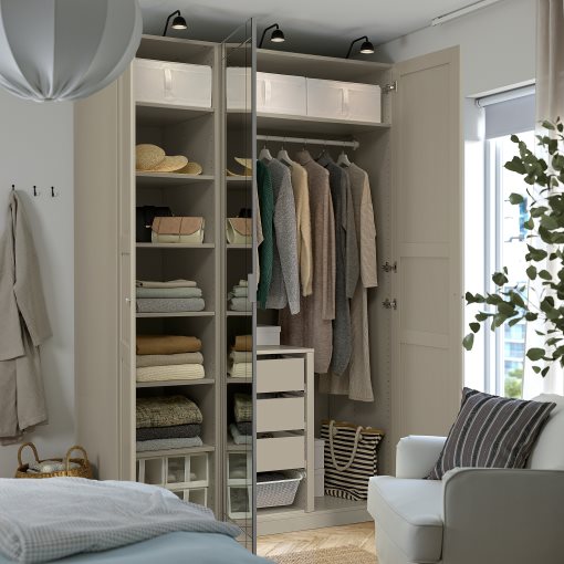 PAX/KAMMARTORP/TYSSEDAL, гардероб - комбинация, 396.032.45