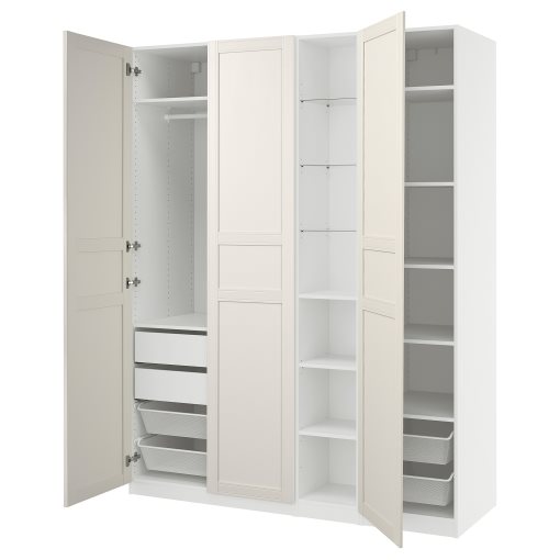 PAX/FLISBERGET, гардероб - комбинация, 396.261.24
