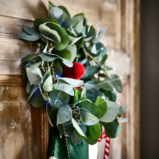 STRÅLA, LED гирлянда с 40 лампички, на батерии, 405.991.86