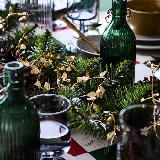 STRÅLA, LED гирлянда с 40 лампички, на батерии, 406.061.77