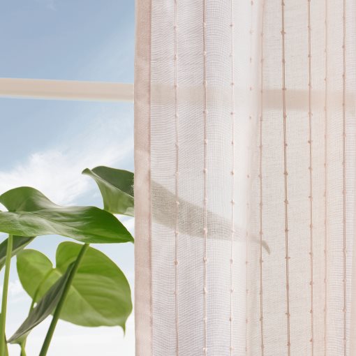 MATILDA, прозрачни завеси, 2 бр./к-т, с перделък, 145x300 см, 406.142.38