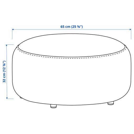 LILLESÄTER, пуф, 406.190.66