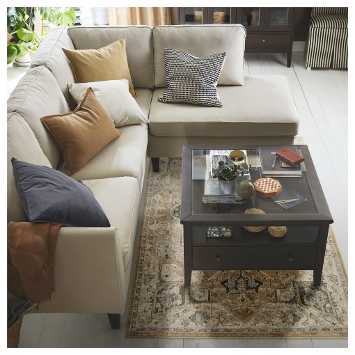 JÄRNVÄG, килим, къса нишка, 133x195 см, 406.242.42