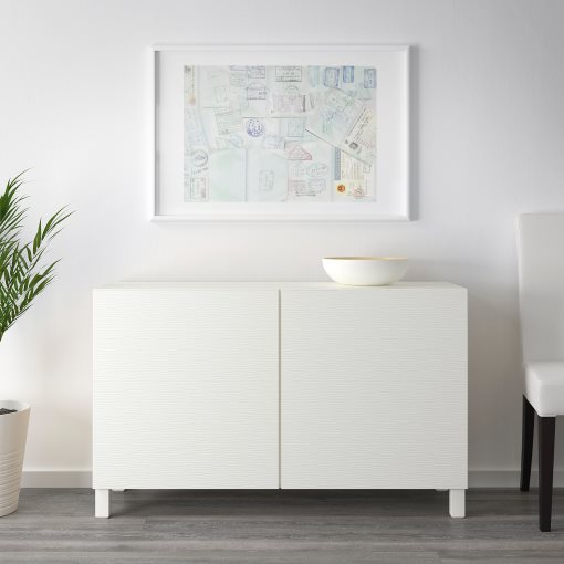 BESTÅ, комбиниран артикул за съхранение с врати, 492.099.89