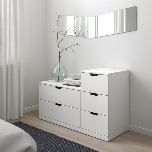 NORDLI, скрин с 5 чекмеджета, 492.480.33