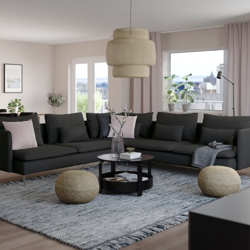 SÖDERHAMN, 6-местен ъглов диван, 494.495.93