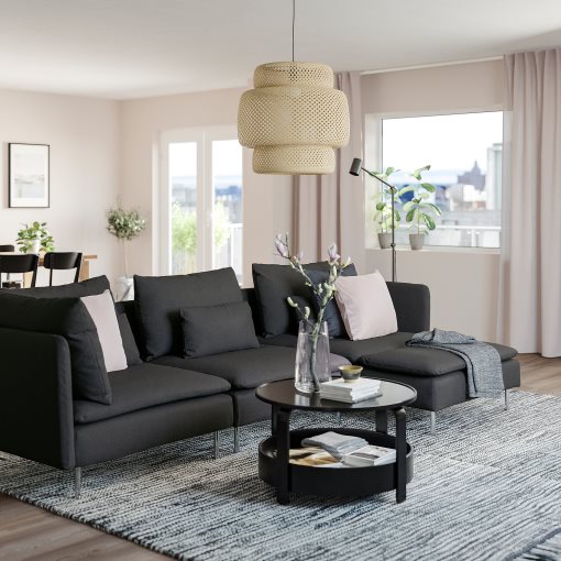 SÖDERHAMN, 4-местен диван с лежанка, 494.496.11