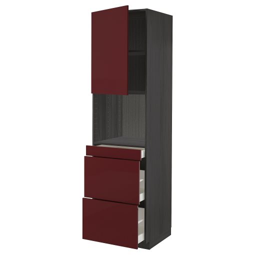 METOD/MAXIMERA, висок шкаф за комби микро, 494.543.96