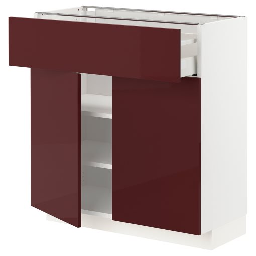 METOD/MAXIMERA, долен шкаф с чекмедже/2 врати, 494.563.43