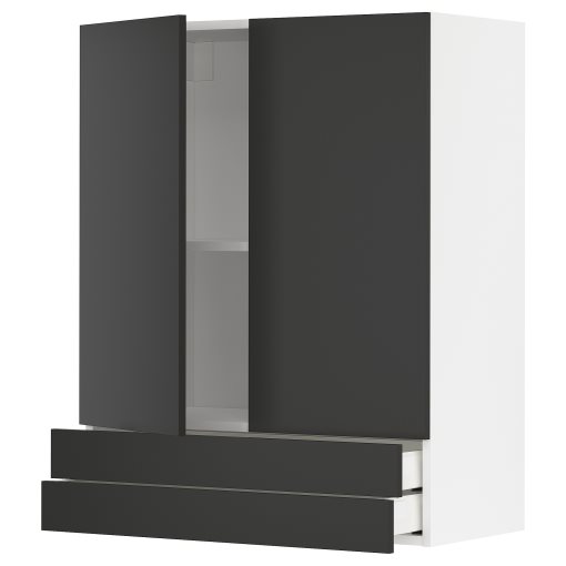 METOD/MAXIMERA, стенен шкаф с 2 врати/2 чекмеджета, 494.984.42
