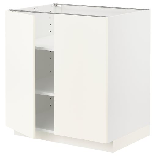 METOD, долен шкаф с рафтове/2 вратички, 495.071.25