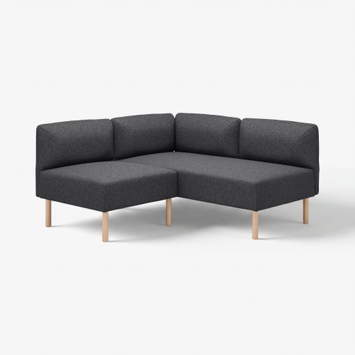LILLEHEM, 2-местен модулен ъглов диван, 495.363.02