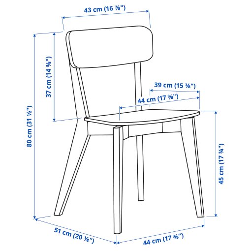 LISABO/LISABO, маса и 2 стола, 495.450.90