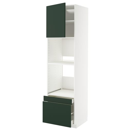 METOD/MAXIMERA, висок шкаф за фурна/комби фурна+вр./2 чекм., 495.570.40