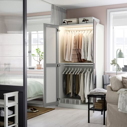 PAX/KAMMARTORP, гардероб - комбинация, 495.724.27