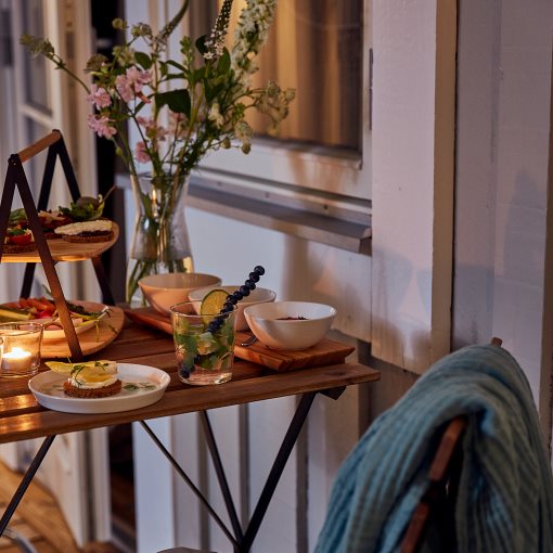 TÄRNÖ, градинска маса + 4 стола, 495.753.60